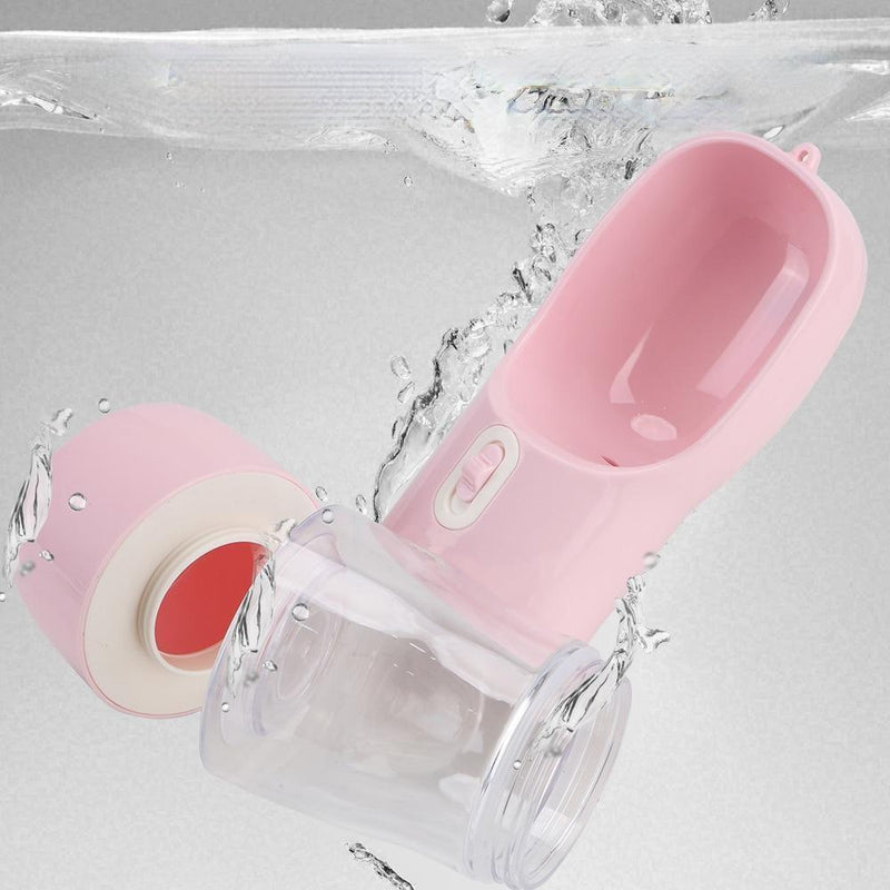 Pet Bottle™ - Garrafa de Água Para Animais de Estimação Com Compartimento Para Comida - Minha loja